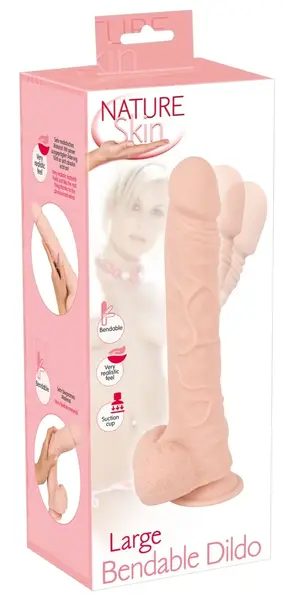 Nature Skin Flexible Intimate Model 29.5cm Skin Tone Suction Base