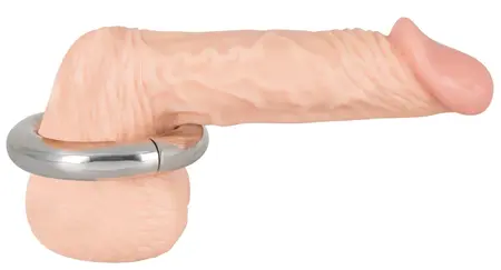 You2Toys Magnetic Stainless Steel Ball Ring 14 mm, Silver, 234g