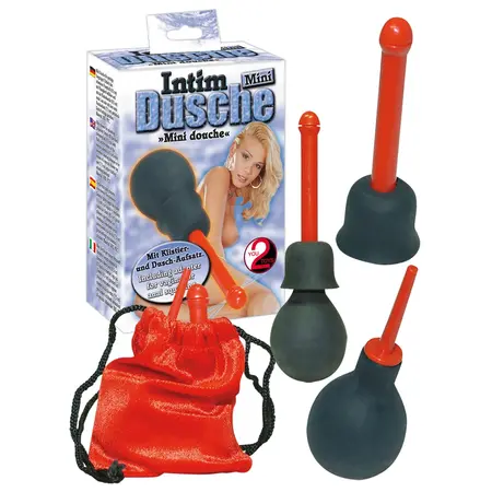 You2Toys Mini Cleaning System with Dual Attachments, Compact Black Design