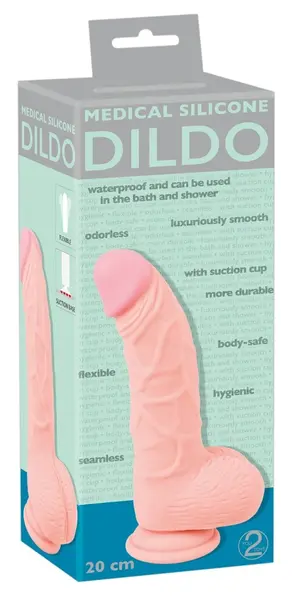 You2Toys Medical Silicone Intimate Model 20cm Flexible Suction Base