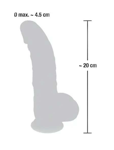 You2Toys Medical Silicone Intimate Model 20cm Flexible Suction Base