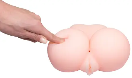 You2Toys Twerking Intimate Machine Dual Entry TPE, Skin-Coloured, 18cm