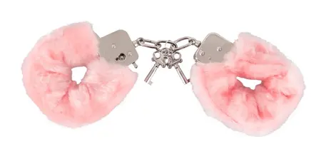 You2Toys Love Cuffs Pink - Plush-Covered Restraint with Keys
