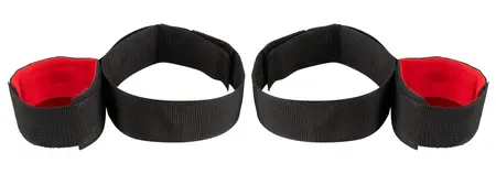 You2Toys Adjustable Hand and Thigh Restraint System, Black, Padded Comfort