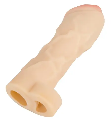 You2Toys Thicker & Bigger Extension Nude Anatomical Sleeve 17cm TPE
