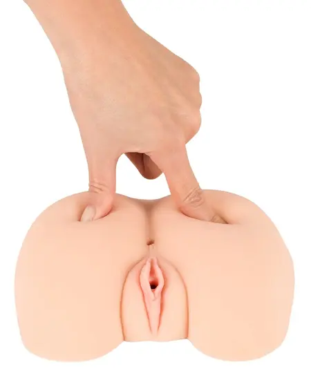 NMC It's Two's Company Anatomical Intimate Machine TPR 16cm Beige