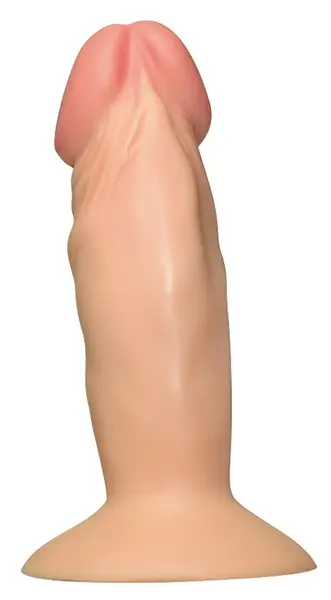 Black & White Plug White - Compact Intimate Device with Suction Base 11.5cm