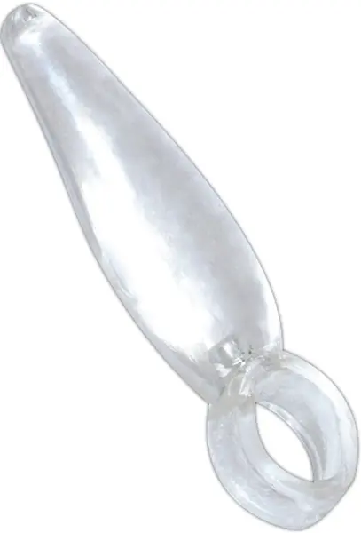 You2Toys Anal Finger Transparent Silicone-Like Plug with Finger Ring 5cm