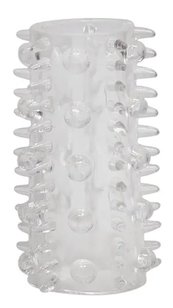 Red Roses Set of 6 Flexible Intimate Sleeves Transparent 4.5 cm
