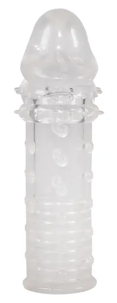 Adonis Extension Transparent Intimate Sleeve, 16 cm, TPE Material