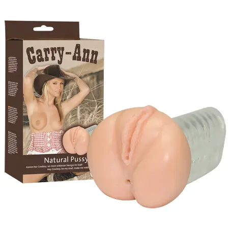 Carry-Ann Intimate Stimulation Device TPE Skin-Tone 17cm
