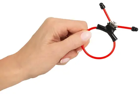 You2Toys Red Sling Adjustable Intimate Ring PVC Red