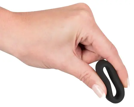 Black Velvets Silicone Performance Ring 2.6 cm - Soft Touch, Flexible