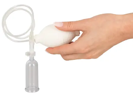 Crystal Clear Multisucker Intimate Vacuum System Twin Cups 6 cm Transparent