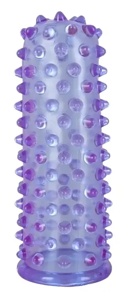 You2Toys Mandy Finger Sleeves Set Pink & Purple Textured 8cm
