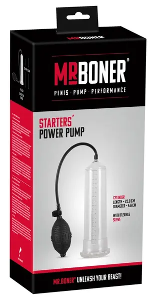 You2Toys Starters Power Pump Transparent Training Cylinder 22 cm