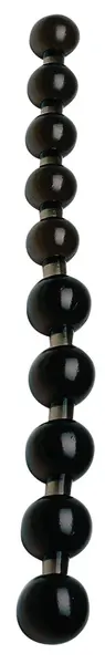 You2Toys Anal Pearls Flexible Bead System Black 27.5cm PVC