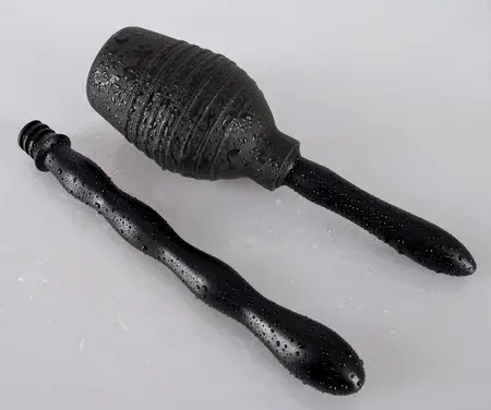 You2Toys Shower Me Intimate Hygiene Set, 300ml, Black, 2 Attachments