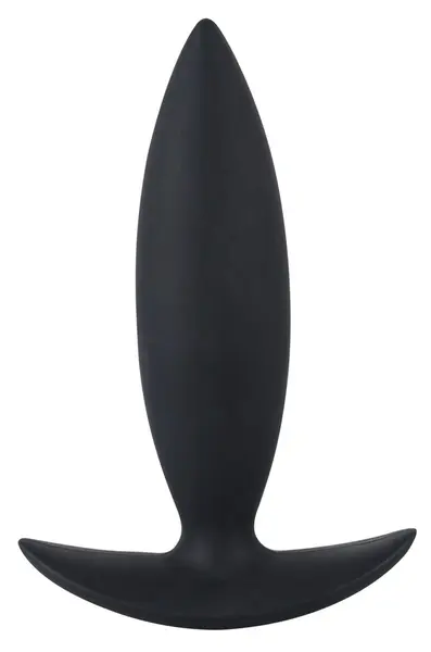 You2Toys Booty Beau Small Silicone Anal Plug Black 10cm