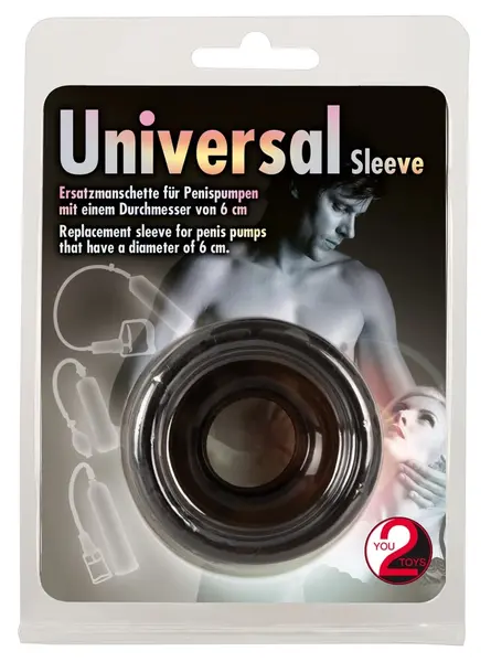 You2Toys Universal Silicone Sleeve Smoke - Flexible Accessory 6.8 cm+