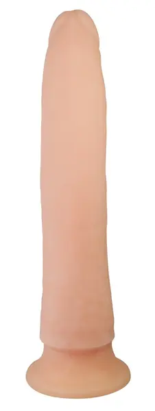 Nature Skin Soft Intimate Machine 24 cm with Suction Base, Beige