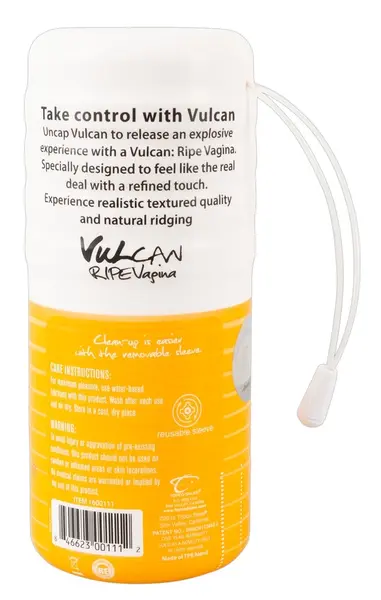 Vulcan Intimate Machine Ripe, 15 cm, Discreet Grip Case