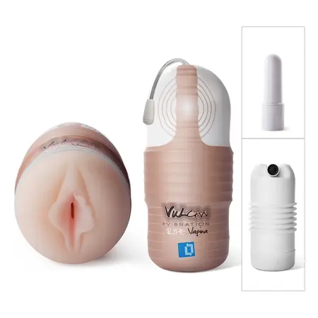 Blush Novelties Vulcan Ripe Vibrating Intimate Machine, 15 cm, Skin Tone
