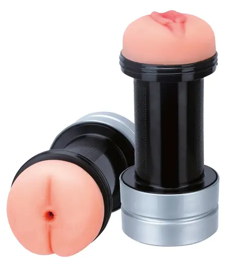 You2Toys 2in1 Double Intimate Machine Skin Tone, Dual Entry, 18 cm
