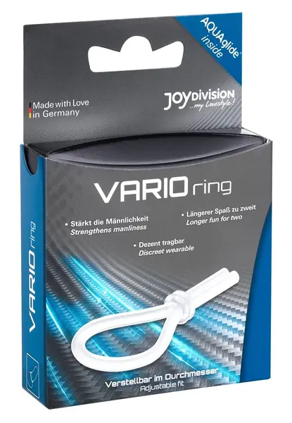 You2Toys Vario Ring Adjustable Silicone Support Ring Transparent