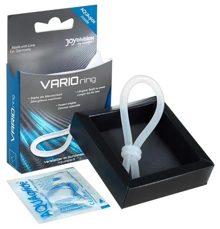 You2Toys Vario Ring Adjustable Silicone Support Ring Transparent