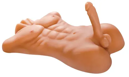 Pipedream Fanta Flesh Male Torso Intimate Machine, 68.6 cm, TPR Material