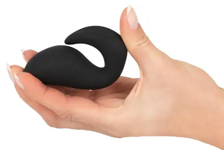 Black Velvets Medium Silicone Plug with Ergonomic Handle, 10.5 cm
