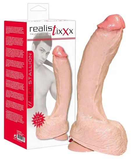 Realistixxx Stallion Intimate Machine with Suction Cup 25.5cm PVC Pink