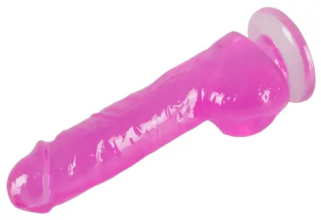 You2Toys Jerry Giant Model Clear Pink 22 cm TPR with Suction Base