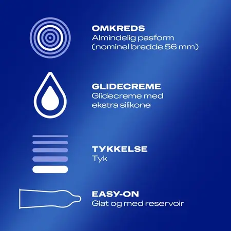 Durex Extra Safe Condoms 10-Pack Anatomical Shape Silicone Lubricated