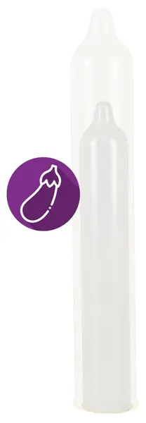 Secura Extra Large Condoms 12-Pack - Silky Smooth, Vegan, 60 mm