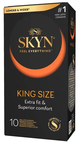Manix SKYN King Size 10 pcs Large Polyisoprene Vegan Condoms