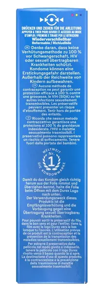 Durex Love Condoms 8-Pack Anatomical Shape Extra Lubricated
