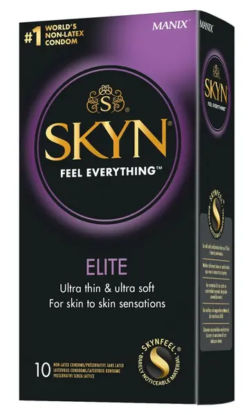 Manix SKYN Elite Polyisoprene Ultra-Thin Vegan Condoms 10 pcs