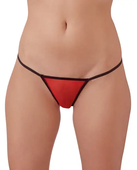 Cottelli Collection String Set S-L 7-Pack Colorful Polyamide Lingerie