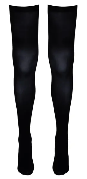 Cottelli Collection Thigh-High Net Seam Stockings S/M Black