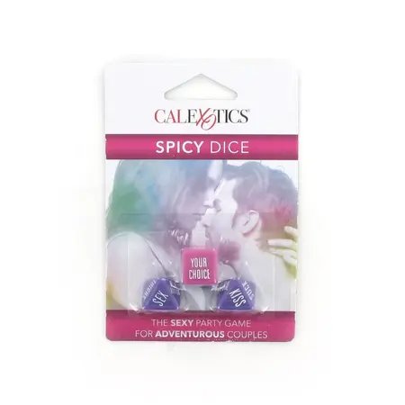 Spicy Dice Adult Game - Creative Couple’s Activity Set, 3 Pieces