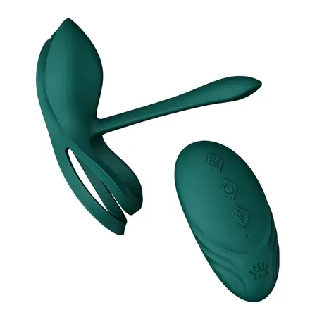 ZALO Bayek Intimate Wearable System Turquoise Green, 8 Modes, Remote