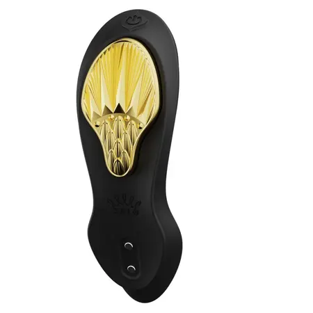 ZALO Aya Wearable Massager Obsidian Black - App Controlled, Ergonomic Design