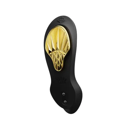 ZALO Aya Wearable Massager Obsidian Black - App Controlled, Ergonomic Design