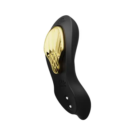 ZALO Aya Wearable Massager Obsidian Black - App Controlled, Ergonomic Design