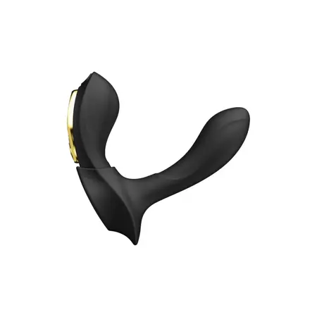 ZALO Aya Wearable Massager Obsidian Black - App Controlled, Ergonomic Design