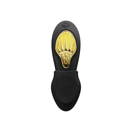 ZALO Aya Wearable Massager Obsidian Black - App Controlled, Ergonomic Design