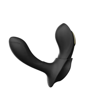 ZALO Aya Wearable Massager Obsidian Black - App Controlled, Ergonomic Design