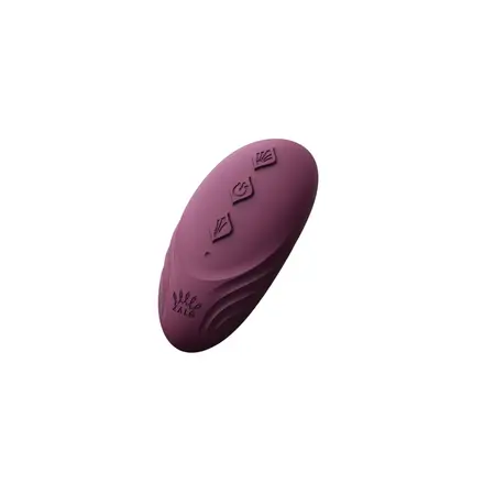 ZALO Aya Wearable Massager Velvet Purple - Ergonomic Remote System